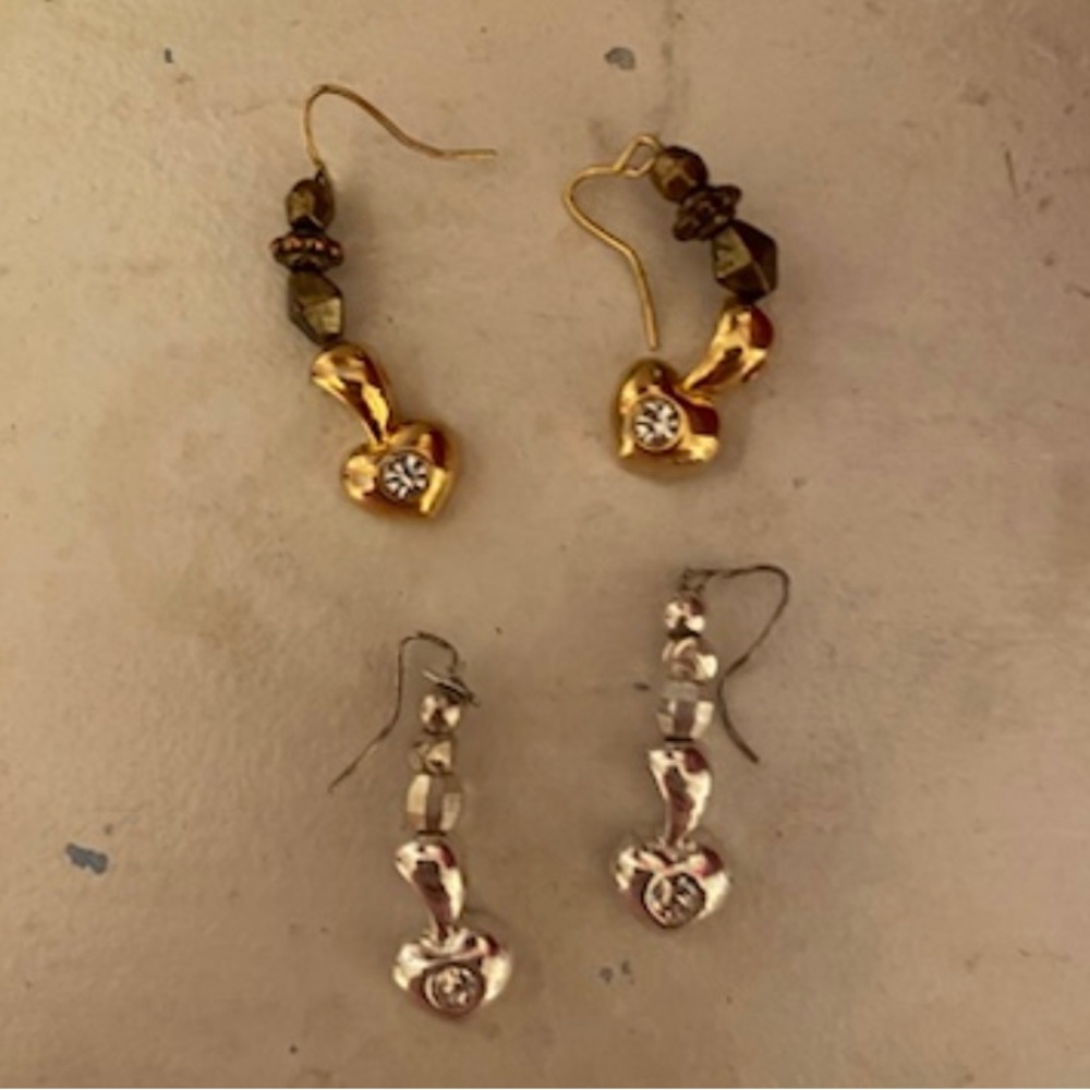 Handmade Heart Earrings